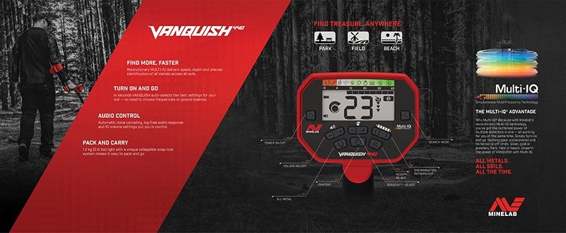 minelab vanquish 440 özellikler